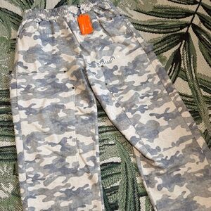 YoungLA Carpenter Sweats Men’s Size Large Grey Camouflage Sweatpants